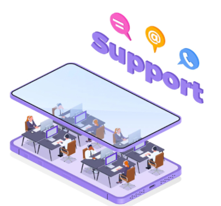 Email and chat support